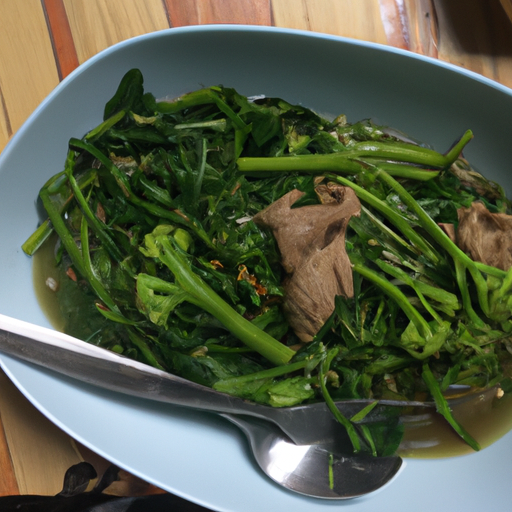 Bo xao rau