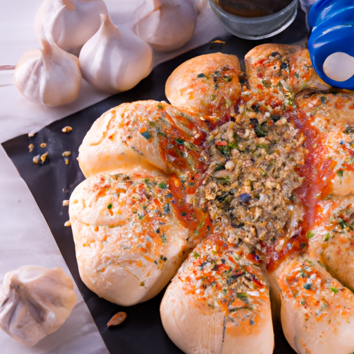 Knoblauch-Pizzabrot