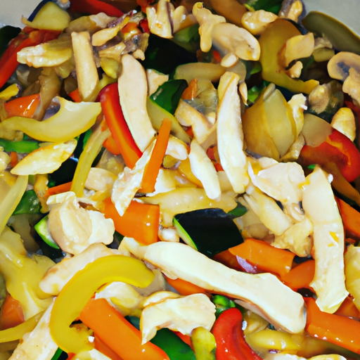 Chop Suey Hühnerfleisch