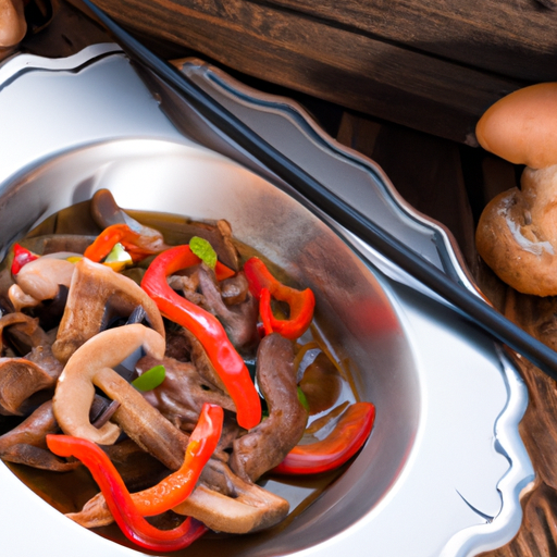 Rindfleisch mit chinesischen Pilzen Rezept