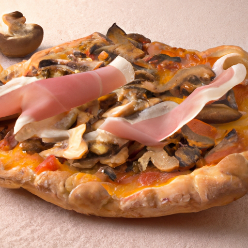 Pinsa Prosciutto e Funghi