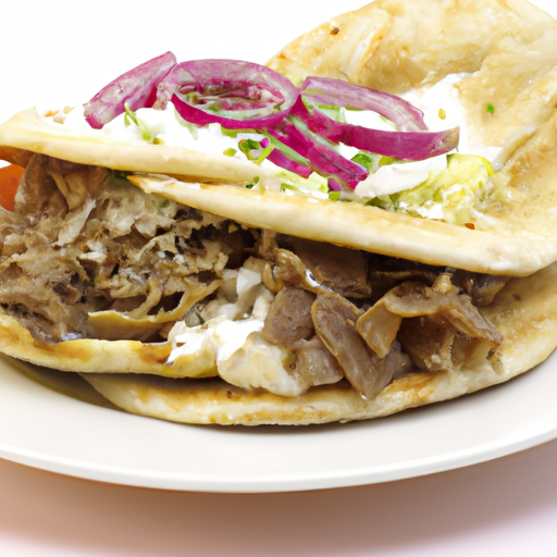 Überbackener Döner-Teller