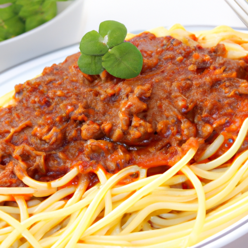 Spaghetti mit Hackfleischsauce Rezept