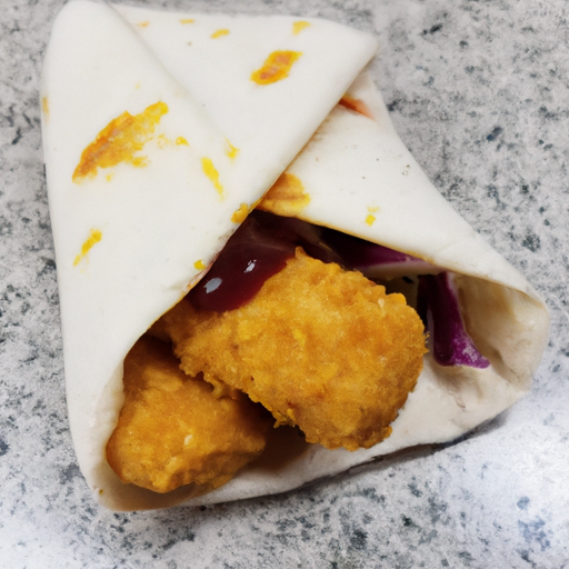 Chicken Nugget Wrap Rezept