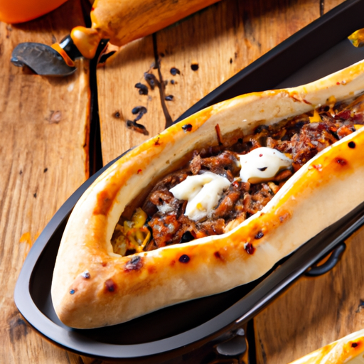 Pide mit Hackfleisch und Gouda Rezept