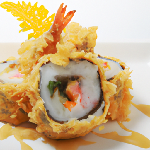 Sake Tempura Roll