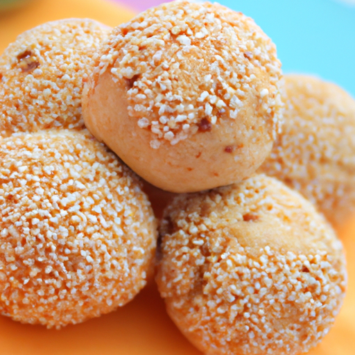 Gebackene Sesambällchen