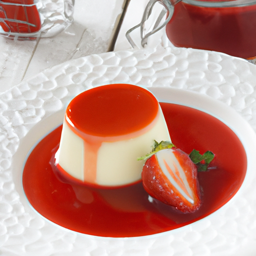 Panna Cotta mit Erdbeersauce Rezept