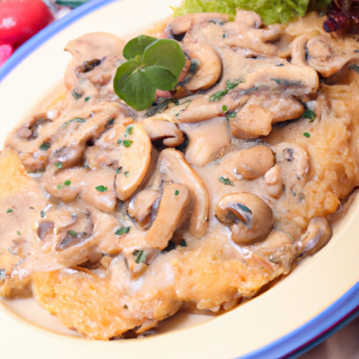 Champignon Rahmschnitzel Rezept