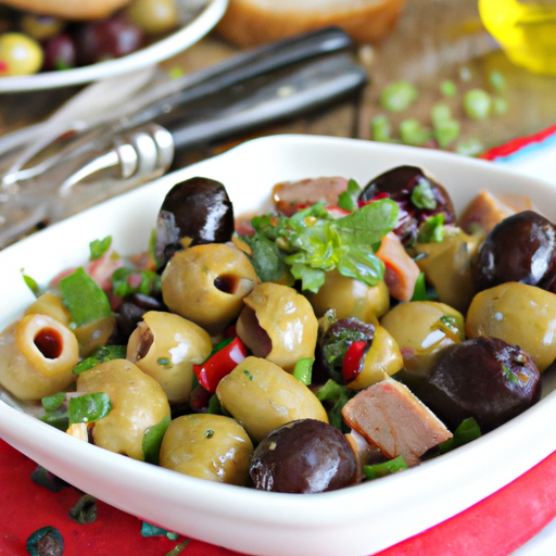 Oliven Salat Rezept