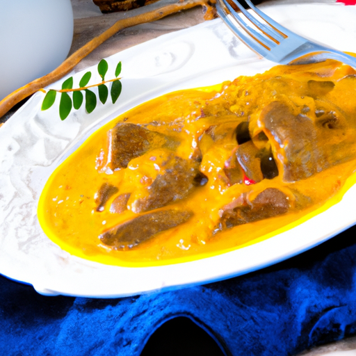Rindfleisch mit Currysauce Rezept