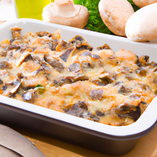 Champignons Auflauf Rezept