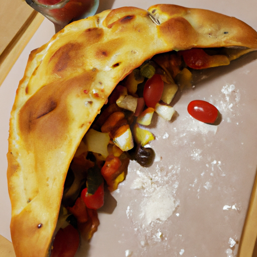 Pizza Calzone vegetarisch Rezept