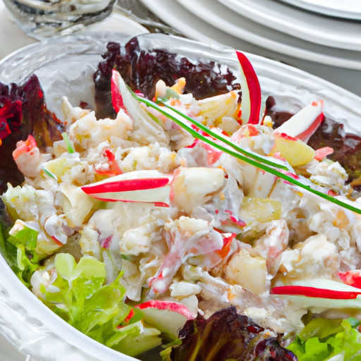 Gemischter Salat mit Krabben Rezept