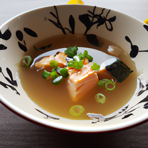 Miso Lachs Suppe