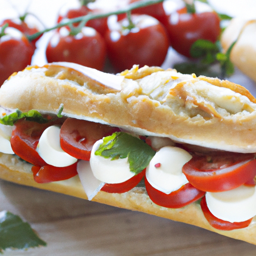 Baguette Tomaten-Mozzarella