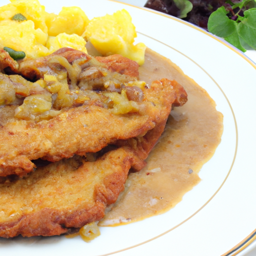 Puten-Jägerschnitzel