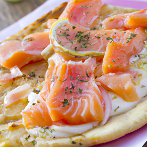 Flammkuchen Lachs