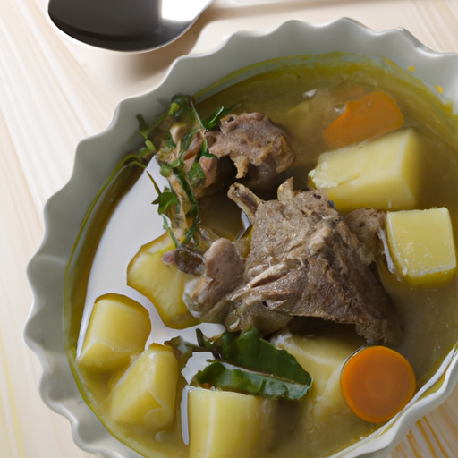 Lammkopfsuppe Rezept