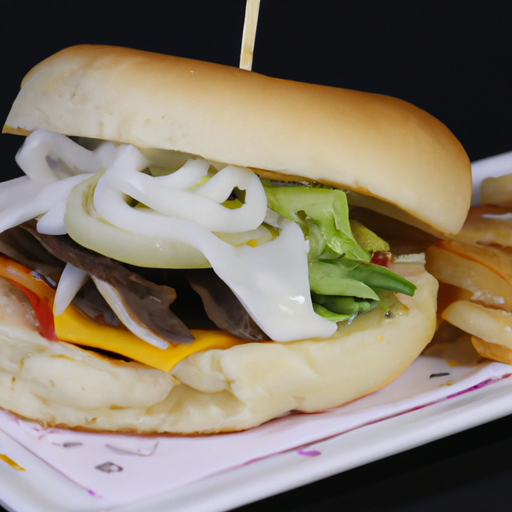 Döner Burger Menü