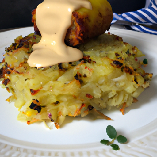 Rösti mit Blumenkohl und Sauce Hollandaise