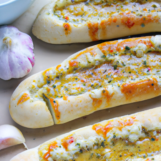 Pizzabrot mit Knoblauchsauce Rezept
