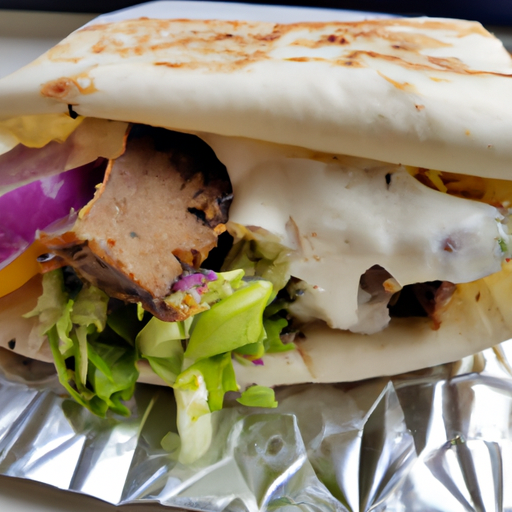 Dürüm Döner mit Weichkäse Rezept