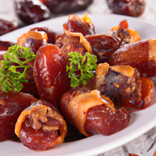 Datiles con Bacon