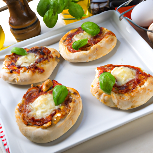 Pizzabrötchen mit Hirtenkäse Rezept
