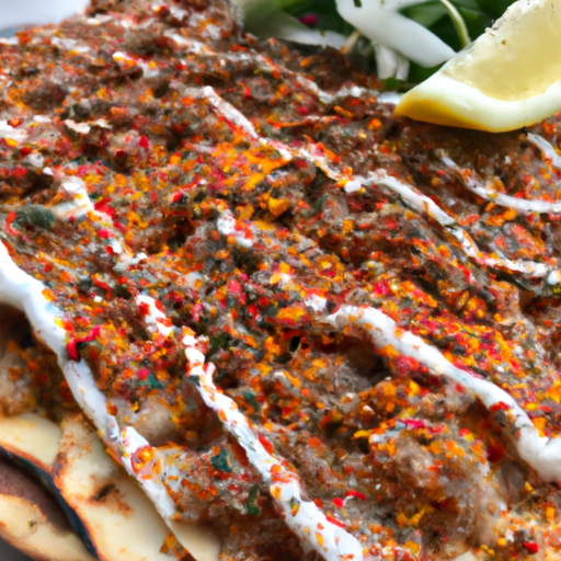 Lahmacun mit extra Dönerfleisch