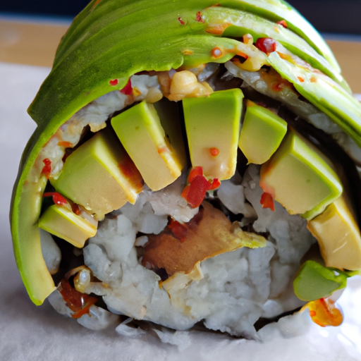 Inside Out Roll Tekka Avocado