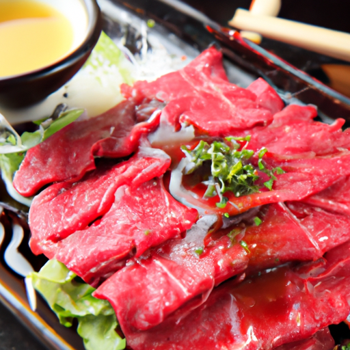 Beef Sashimi