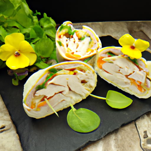 Frühlingsrolle mit Hühnerfleisch Rezept