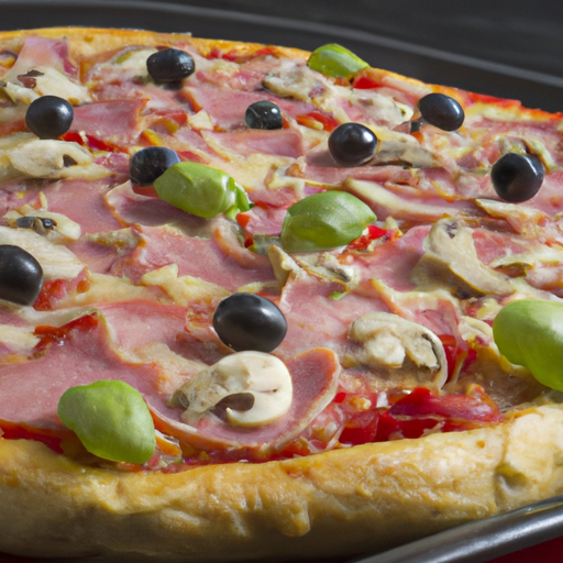 Familien-Pizza Capricciosa