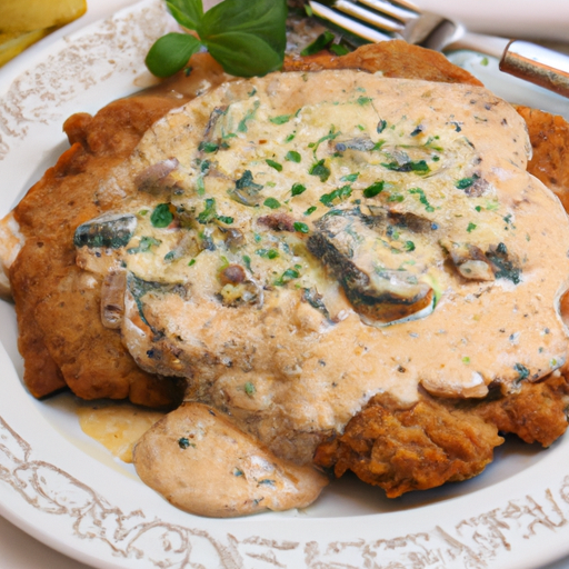 Schnitzel Gorgonzolasauce Rezept