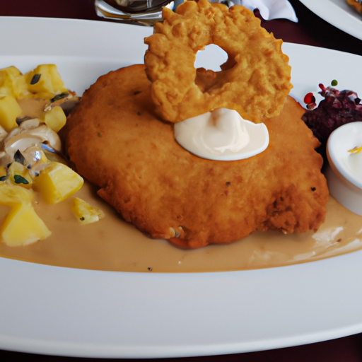 Überbackenes Hawaiischnitzel Rezept