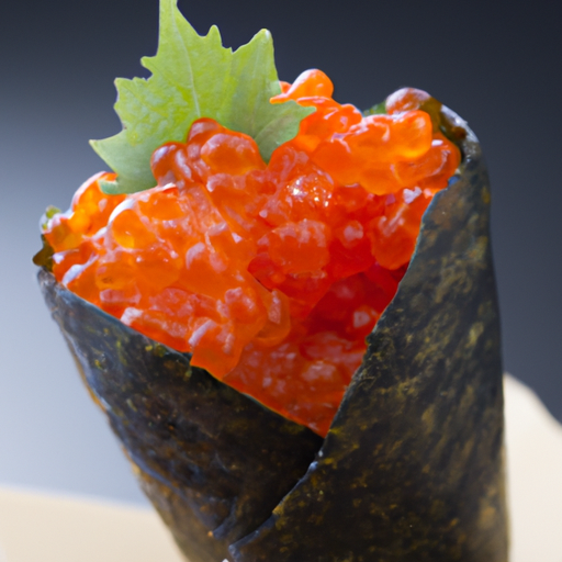 Ikura Temaki Rezept