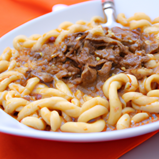 Nudeln mit Dönerfleisch