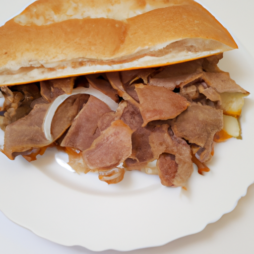 Döner-Teller mit Brot