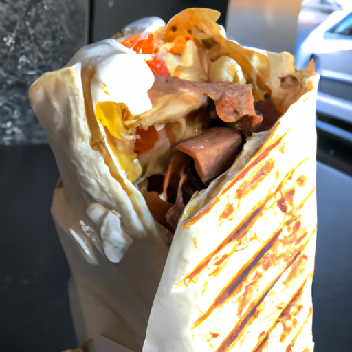 Yufka Döner mit Weichkäse