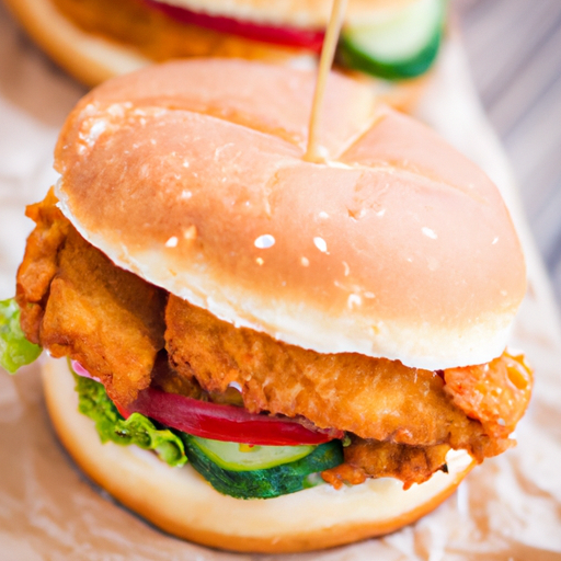 Crispy Chicken-Burger