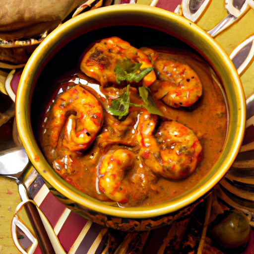 Bengali Shrimps Curry