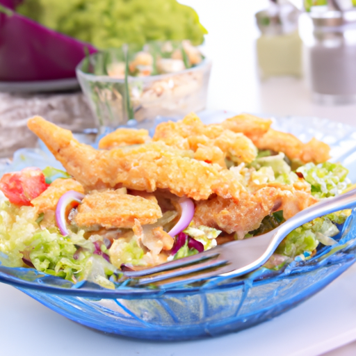 Crispy-Chicken-Salat