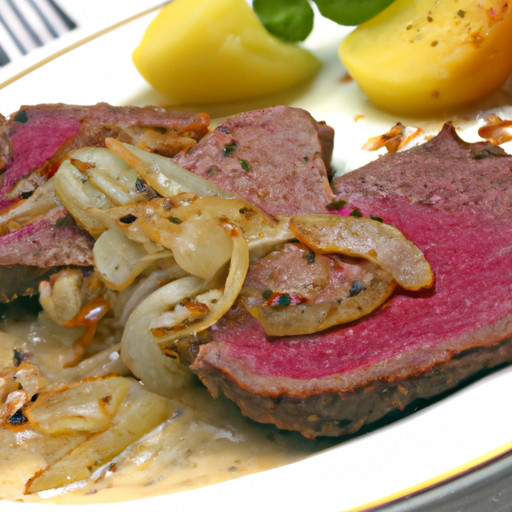 Rumpsteak Zwiebel Rezept