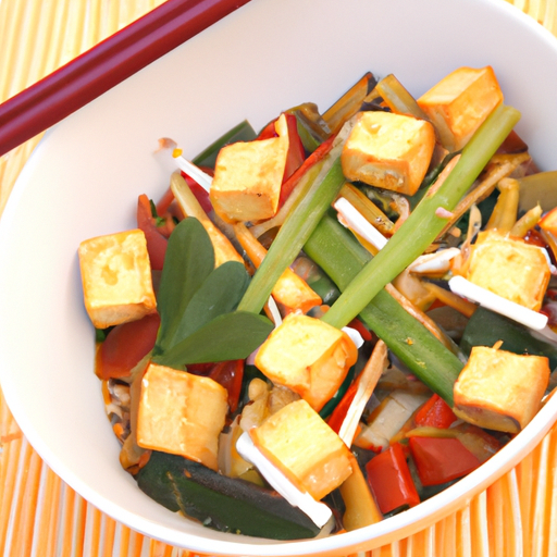 Chop-Suey mit Tofu