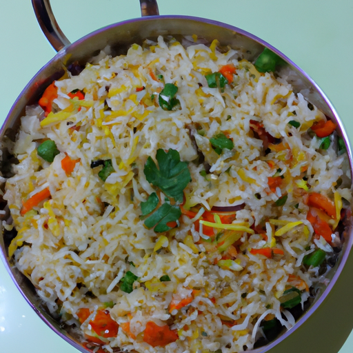 Vegetarisches Damm-Biryani