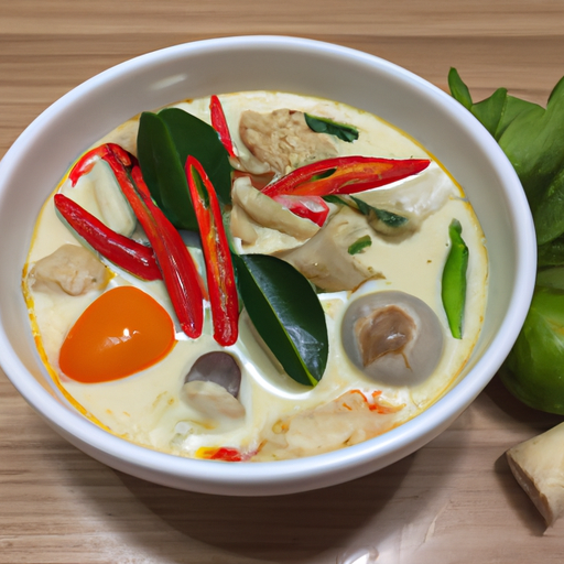 Tom-Kha-Gung - Thai-Kokos-Suppe