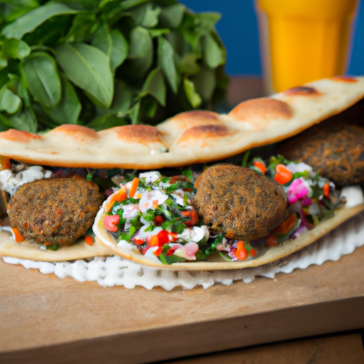 Falafel Pide