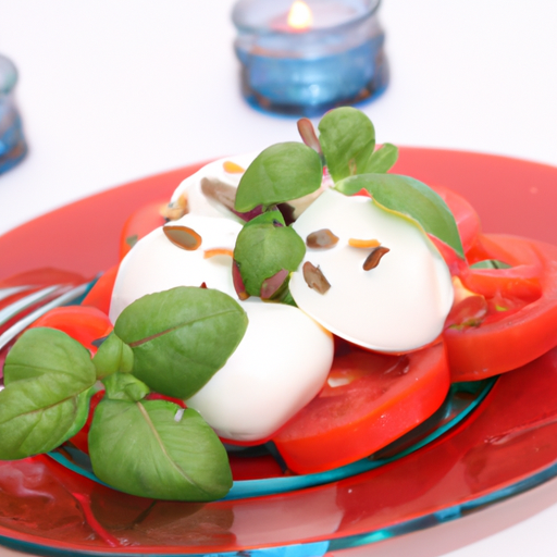 Mozzarella-Tomaten Salat Rezept