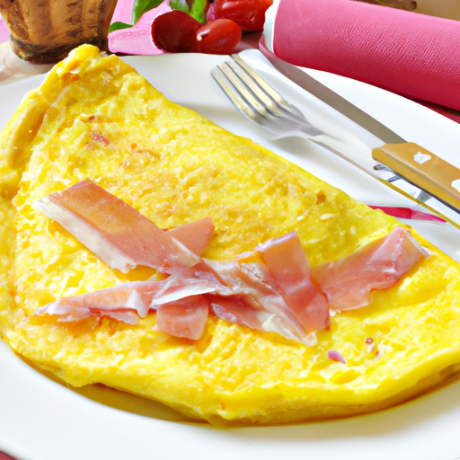 Omelette al Prosciutto Rezept